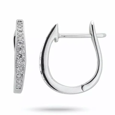 Rengas 14 karaatin valkokultaa kanssa timanttia 