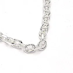 ankkurirannekoru hopeaa 22 cm x 3,0 mm