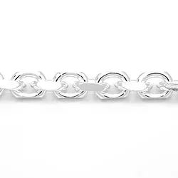 Ankkurirannekoru hopeaa 21 cm x 6,6 mm