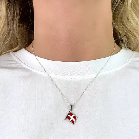 Dannebrog riipus  hopeaa