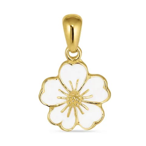 11 mm unnikkei-minä-älä riipus  kullattua hopeaa