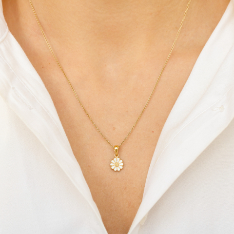 päivänkakkara riipus  kullattua hopeaa - Maggie