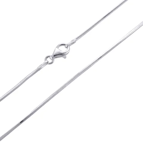 käärmekaulaketju hopeaa 42 cm x 1,2 mm