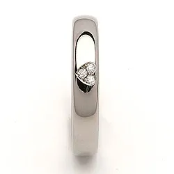 Vihkisormus titaani 0,03 ct