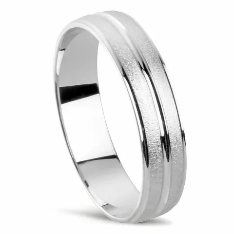 vihkisormus 14 karaatin valkokultaa