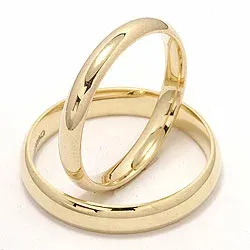 Vihkisormusta 9 karaatin kultaa