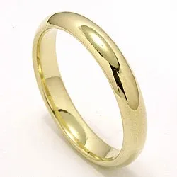 Vihkisormus 9 karaatin kultaa