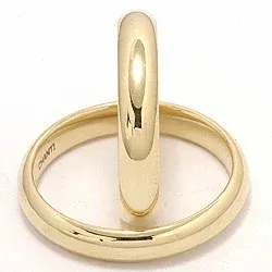 Vihkisormusta 9 karaatin kultaa