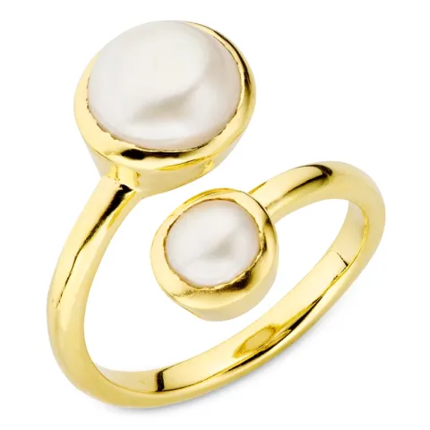 helmi sormus kullattu messinki - Eliné