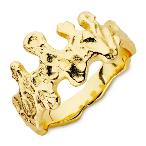 sormus kullattu messinki - Eliné