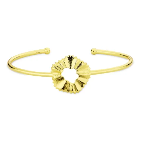 kukka rannekoru kullattu messinki - Eliné