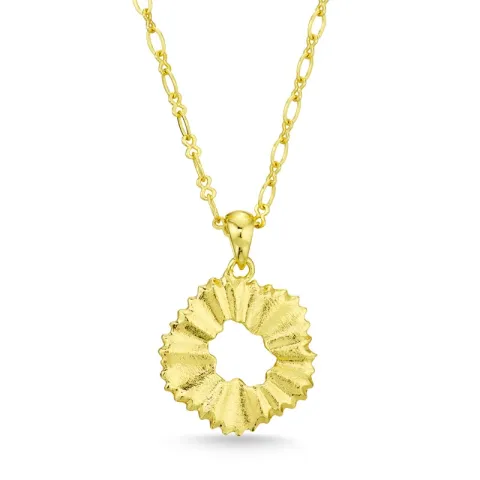 kukka kaulaketju kullattu messinki - Eliné