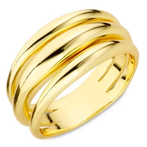 sormus kullattu messinki - Eliné