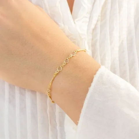 rannekoru kullattu messinki - Eliné