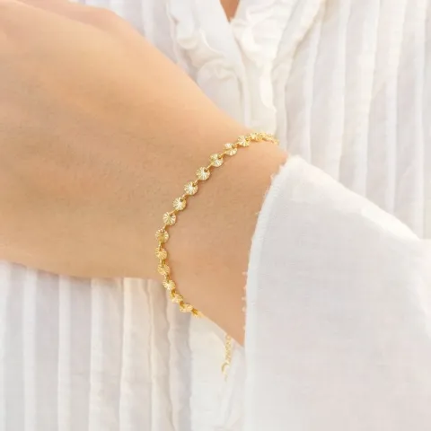 rannekoru kullattu messinki - Eliné