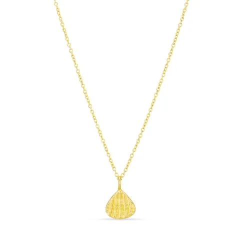 pääkalloa kaulaketju kullattu messinki - Eliné