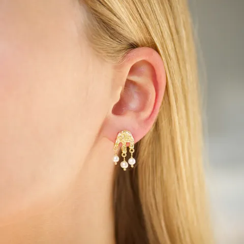 helmi korvarenkaat  kullattu messinki - Eliné