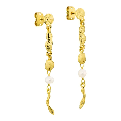 helmi korvarenkaat  kullattu messinki - Eliné