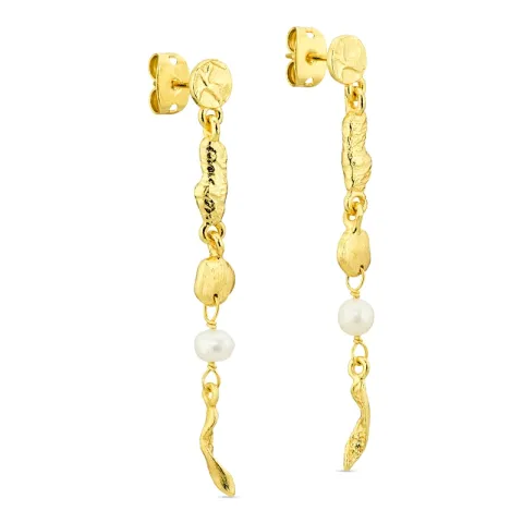 helmi korvarenkaat  kullattu messinki - Eliné