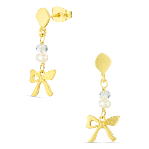 rusetti korvarenkaat  kullattu messinki - Eliné