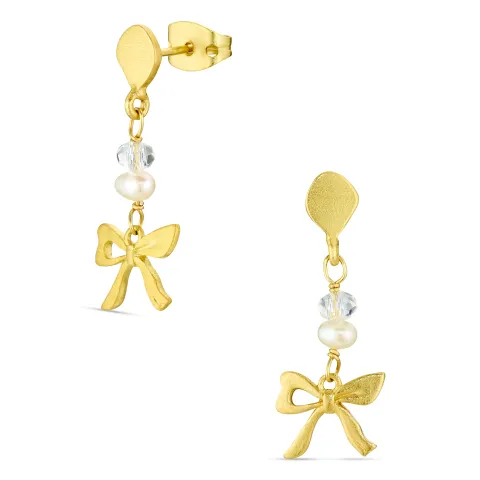 rusetti korvarenkaat  kullattu messinki - Eliné