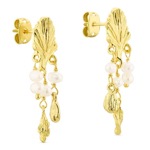 helmi korvarenkaat  kullattu messinki - Eliné