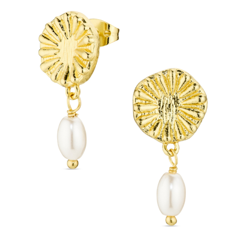 helmi korvarenkaat  kullattu messinki - Eliné