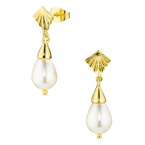 helmi korvarenkaat  kullattu messinki - Eliné