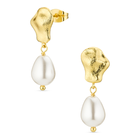 helmi korvarenkaat  kullattu messinki - Eliné