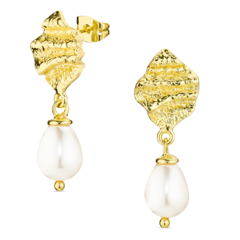 helmi korvarenkaat  kullattu messinki - Eliné