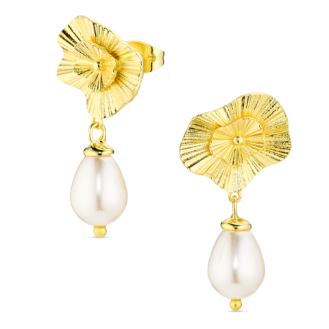 helmi korvarenkaat  kullattu messinki - Eliné