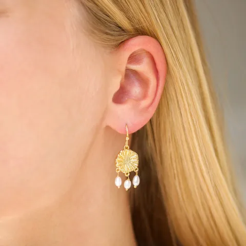 helmi korvarenkaat  kullattu messinki - Eliné