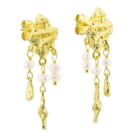 helmi korvarenkaat  kullattu messinki - Eliné