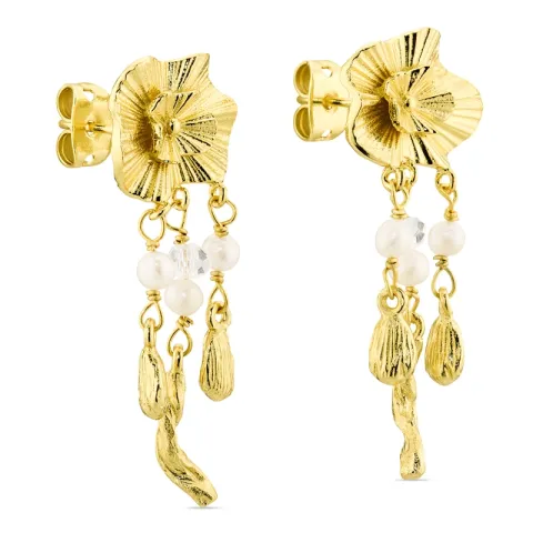 helmi korvarenkaat  kullattu messinki - Eliné