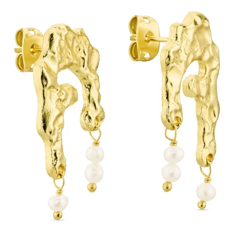 helmi korvarenkaat  kullattu messinki - Eliné