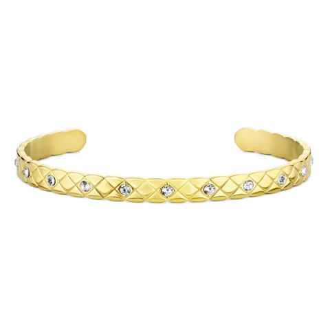 vedenkestävät zirkoni rannerengas kullattu teräs - OCEANA