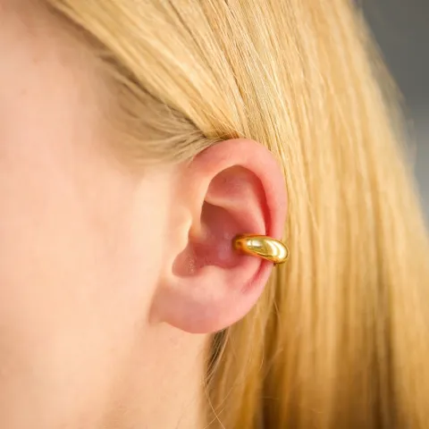 vedenkestävät ear cuff  kullattu teräs - OCEANA
