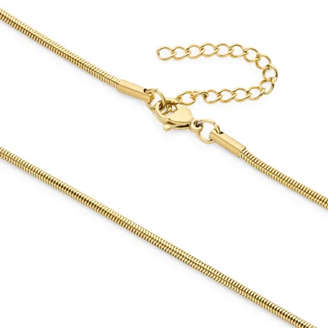 vedenkestävät kaulaketju kullattu teräs - OCEANA