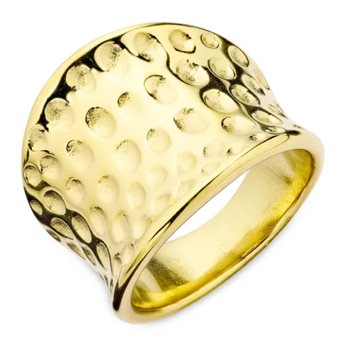 vedenkestävät sormus kullattu teräs - OCEANA