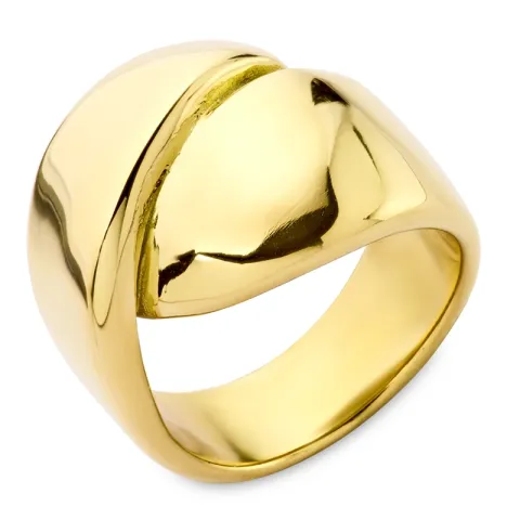 vedenkestävät sormus kullattu teräs - OCEANA