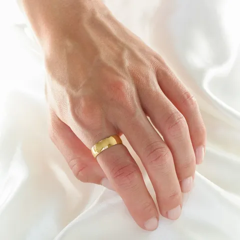 vedenkestävät sormus kullattu teräs - OCEANA