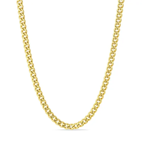 vedenkestävät kaulaketju kullattu teräs - OCEANA