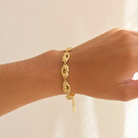 vedenkestävät rannekoru kullattu teräs - OCEANA