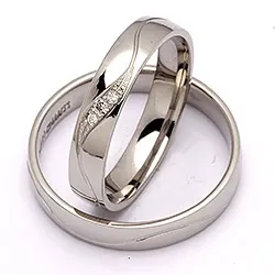 Vihkisormusta palladiumia 0,036 ct