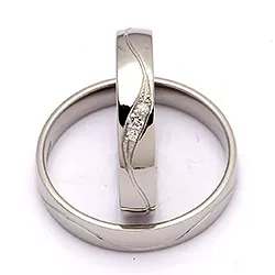 Vihkisormusta palladiumia 0,036 ct