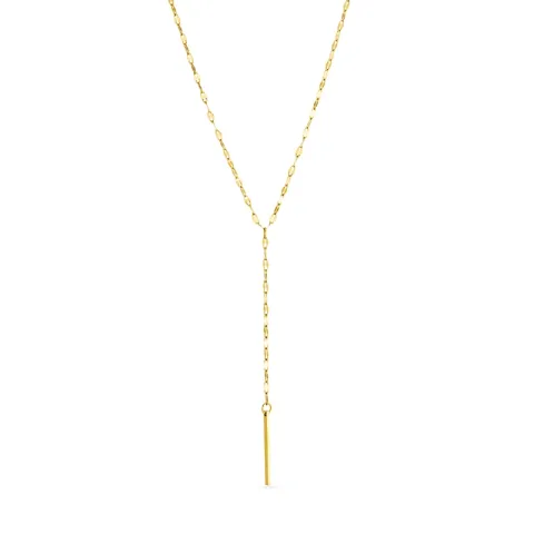 vedenkestävät kaulaketju kullattu teräs - OCEANA