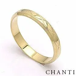 Vihkisormus 14 karaatin kultaa