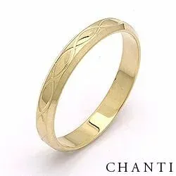 Vihkisormus 14 karaatin kultaa