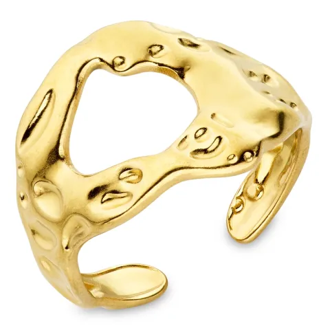 vedenkestävät sormus kullattu teräs - OCEANA