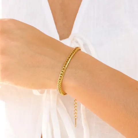 vedenkestävät rannekoru kullattu teräs - OCEANA